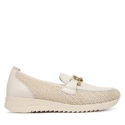 Półbuty Caprice. Półbuty wsuwane Caprice, bez wzorów, bez obcasa, na płaskiej podeszwie. Za 439.99 zł.