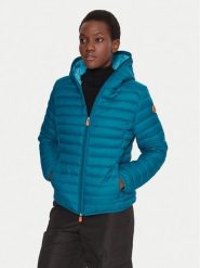 Save The Duck Kurtka przejściowa D33620W GIGA21 Niebieski Regular Fit. Niebieskie kurtki Save the duck, bez wzorów, z syntetyku, bez kaptura. Za 589.99 zł.