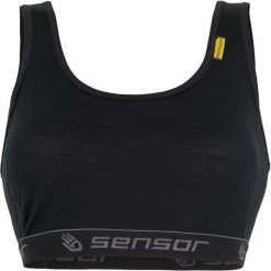 Sensor Damski Stanik Merino Active Black S. Bielizna termoaktywna damska marki Sensor. W wyprzedaży za 75.00 zł.