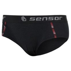 Sensor Majtki Damskie Merino Air , Czarne, M. Bielizna termoaktywna damska marki Sensor. W wyprzedaży za 75.12 zł.