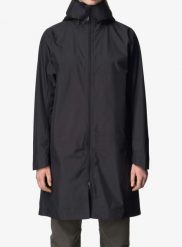 Płaszcz damski Houdini One Parka II. Czarne kurtki przeciwdeszczowe Houdini, l, bez wzorów, z hardshellu, bez kaptura, trekkingowe. Za 1,286.99 zł.