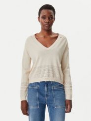 Gaudi Sweter 511BD53022 Beżowy Regular Fit. Brązowe swetry Gaudi, xl, bez wzorów, z syntetyku, bez ramiączek. Za 229.99 zł.