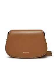 MICHAEL Michael Kors Torebka Lydia 30R5GL0M2L Brązowy. Brązowe listonoszki MICHAEL Michael Kors, bez wzorów, ze skóry, bez dodatków. Za 849.99 zł.