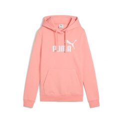 Bluza damska z kapturem Puma Essential No. 1 Logo Fleece. Czerwone bluzy z kapturem Puma, bez wzorów, z bawełny, z kapturem. Za 211.00 zł.