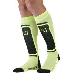 Skarpetki Monnet Fusion. Niebieskie skarpetki MONNET, bez wzorów, z elastanu. Za 175.50 zł.