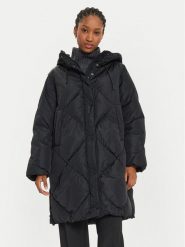 Weekend Max Mara Kurtka puchowa Guelfo 2425496092 Czarny Regular Fit. Czarne kurtki Weekend Max Mara, bez wzorów, z puchu, bez kaptura. Za 2,019.00 zł.