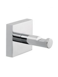 Tesa Haczyk "Ekkro" w kolorze srebrnym na szlafrok - 5 x 5 x 6,3 cm rozmiar: onesize. Szare szlafroki damskie Tesa, bez wzorów, z materiału, bez ramiączek. Za 83.42 zł.