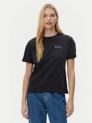 BOSS T-Shirt C_Evi_10 50535106 Czarny Relaxed Fit. Czarne t-shirty Boss, l, bez wzorów, z bawełny, bez kołnierzyka, bez ramiączek. Za 189.99 zł.