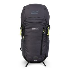 Plecak Highton V2 45L. Czarne plecaki Regatta, bez wzorów, bez dodatków. W wyprzedaży za 349.99 zł.