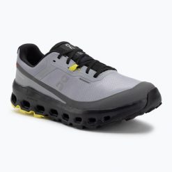 Buty do biegania damskie On Cloudvista 2 Waterproof. Szare buty do biegania On, bez wzorów, bez zapięcia, do biegania. Za 699.99 zł.