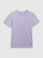 4F Koszulka sportowa w kolorze błękitnym rozmiar: M. Niebieskie t-shirty sportowe 4f, m, bez wzorów, z materiału, bez ramiączek, outdoorowe. Za 64.95 zł.