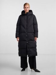 YAS Kurtka puchowa 26030707 Czarny Regular Fit. Czarne kurtki YAS, na zimę, l, bez wzorów, z puchu, bez kaptura. Za 409.99 zł.