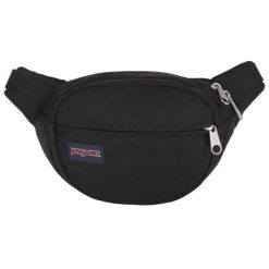 Torebka nerka sportowa dla dorosłych Fifth Avenue Waist Bag pojemność 2,5 L. Czarne nerki i saszetki Jansport, bez wzorów, casualowe, bez dodatków. Za 99.99 zł.