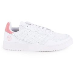 Buty adidas Supercourt W EF5925 białe. Białe buty treningowe bez wzorów, z materiału, bez zapięcia. Za 544.84 zł.