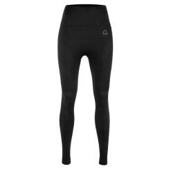 Legginsy fitness damskie Beshaped Femme Force bezszwowe. Czarne legginsy BESHAPED, bez wzorów, z nylonu. W wyprzedaży za 143.20 zł.