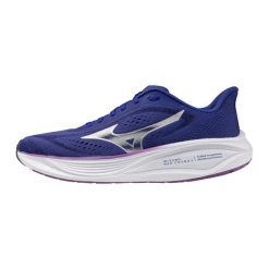Damskie buty do biegania Mizuno Neo Cosmo 2. Niebieskie buty do biegania Mizuno, bez wzorów, z materiału, bez zapięcia, do biegania. Za 477.50 zł.