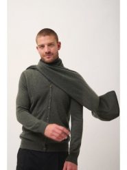 Just Cashmere Kaszmirowy szal w kolorze antracytowym - 200 x 30 cm rozmiar: onesize. Czarne szaliki i kominy Just Cashmere, bez wzorów, z kaszmiru. Za 278.66 zł.