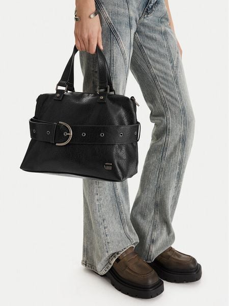 G-Star Raw Torebka EO-LDA8819 Czarny. Czarne torebki klasyczne G-Star Raw, bez wzorów, z materiału, retro, bez dodatków. Za 161.99 zł.