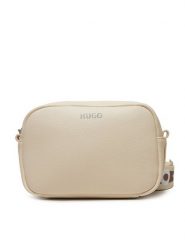 HUGO Torebka Bel 50490172 Écru. Listonoszki Hugo, bez wzorów, ze skóry, bez dodatków. Za 479.99 zł.