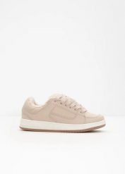 Sneakersy ocieplane. Brązowe buty sportowe lifestyle bonprix, bez wzorów, sportowe, bez zapięcia. Za 134.99 zł.