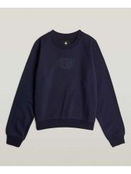 G-Star Bluza w kolorze granatowym rozmiar: XS. Niebieskie bluzy G-Star, xs, bez wzorów, bez kaptura. Za 123.53 zł.
