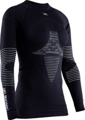 Czarna bluza transmisyjna damska X-Bionic Energizer 4.0. Czarne bluzy bez kaptura X BIONIC, l, bez wzorów, z materiału, bez kaptura, na fitness i siłownię. Za 789.99 zł.
