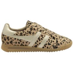 Damskie zamszowe buty sportowe Gola Torpedo Safari. Brązowe buty treningowe Gola, bez wzorów, z gumy, bez zapięcia. Za 511.00 zł.