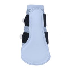 Buty ujeżdżeniowe dla koni Waldhausen Rimini. Niebieskie buty treningowe WALDHAUSEN, bez wzorów, bez zapięcia, do jazdy konnej. Za 214.00 zł.