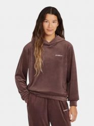 Bluza Damska O'Neill Fwc'Cruz Velour. Fioletowe bluzy z kapturem O'Neill, m, bez wzorów, z elastanu, z kapturem, trekkingowe. Za 329.00 zł.