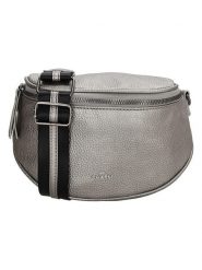 Charm Saszetka "New York" w kolorze srebrnym - 18,5 x 13,5 x 11,5 cm rozmiar: onesize. Szare nerki i saszetki Charm, bez wzorów, z materiału, sportowe, bez dodatków. Za 65.99 zł.