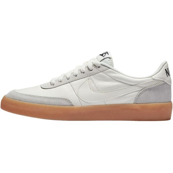 Buty sportowe Nike Killshot 2. Białe buty treningowe Nike, bez wzorów, ze skóry, bez zapięcia, na fitness i siłownię. W wyprzedaży za 390.00 zł.