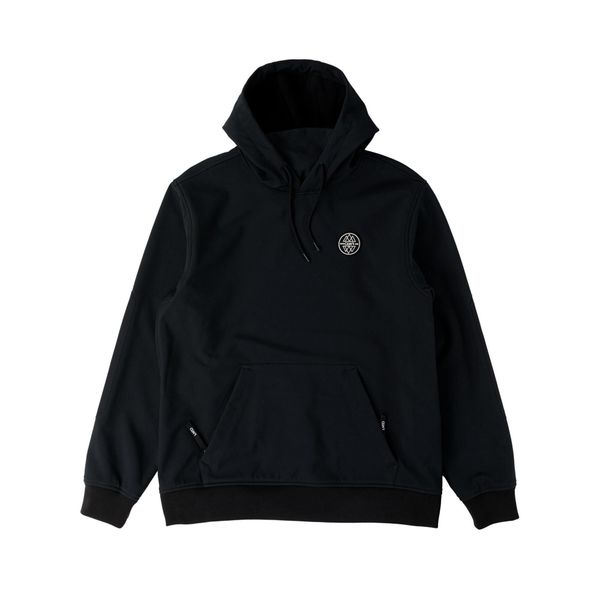 Bluza snowboardowa Colourwear EST 2010 Hood. Czarne bluzy Colourwear, na zimę, l, bez wzorów, sportowe, bez ramiączek, bez kaptura. Za 799.99 zł.