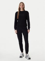 EA7 Emporio Armani Bluza 7W000953 AF15831 Czarny Regular Fit. Czarne bluzy EA7 Emporio Armani, l, bez wzorów, z bawełny, bez kaptura. Za 589.99 zł.