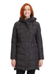 Gil Bret Płaszcz pikowany w kolorze czarnym rozmiar: 42. Czarne płaszcze Gil Bret, bez wzorów, bez kaptura. Za 422.66 zł.