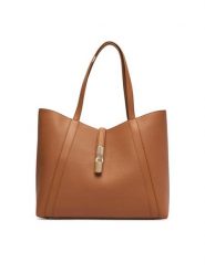 Furla Torebka Goccia L WB01788 BX3353 C RY000 Brązowy. Brązowe torebki klasyczne Furla, bez wzorów, ze skóry, bez dodatków. Za 1,439.00 zł.