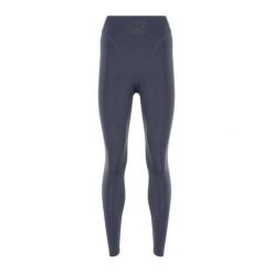 Legginsy treningowe damskie Under Armour Project Rock LG Grind Ankle Leg. Szare legginsy Under Armour, bez wzorów, rockowe. Za 149.99 zł.