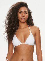 Guess Góra od bikini E4GJ00 LY00K Biały. Białe bikini Guess, z aplikacjami, z syntetyku. Za 189.99 zł.