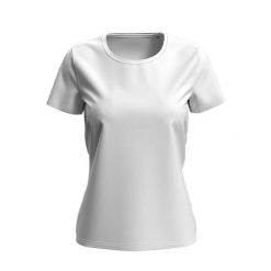 Damska Koszulka Lux. Białe t-shirty sportowe Stedman, xs, bez wzorów, bez ramiączek. Za 61.99 zł.