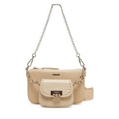Torebka Steve Madden. Brązowe kopertówki Steve Madden, bez wzorów, bez dodatków. Za 309.99 zł.