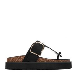 Japonki DeeZee. Czarne japonki DeeZee, bez wzorów. Za 129.99 zł.