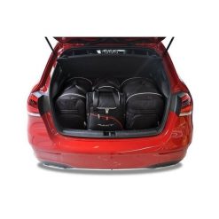 Torby Do Bagażnika Mercedes-Benz A Hatchback 2018+ 4Szt Kjust. Czarne torby podróżne KJUST, bez wzorów. Za 1,140.00 zł.