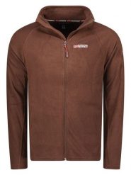 Geographical Norway Kurtka polarowa "Tug" w kolorze brązowym rozmiar: XXL. Brązowe kurtki Geographical Norway, xxl, bez wzorów, z polaru, bez kaptura. Za 88.02 zł.