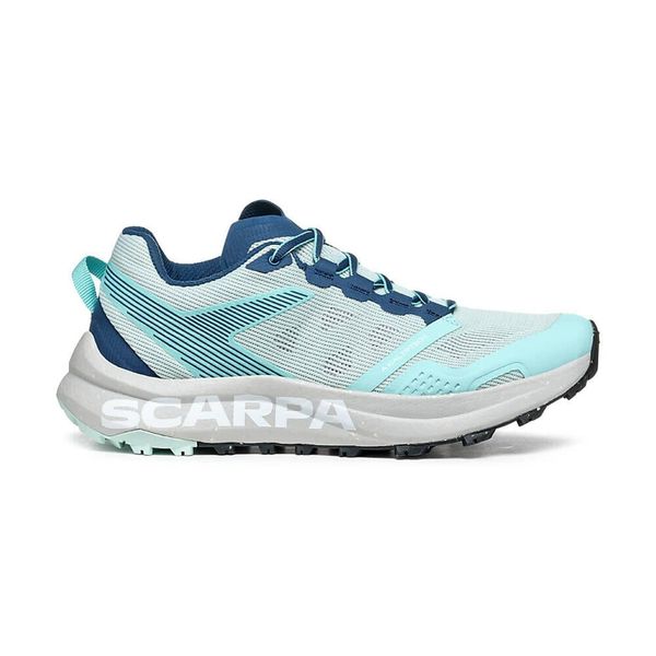 Buty do biegania damskie SCARPA Spin Planet. Białe buty do biegania Scarpa, bez wzorów, z materiału, bez zapięcia, do biegania. Za 635.75 zł.