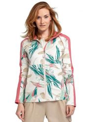 Schöffel Bluza "Locarno" w kolorze kremowo-różowym rozmiar: 46. Brązowe bluzy z kapturem Schöffel, bez wzorów, bez kaptura. Za 550.36 zł.