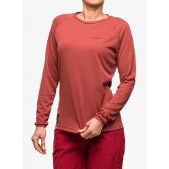 Bluza rowerowa damska Rocday Patrol. Czerwone bluzy ROCDAY, bez wzorów, sportowe, bez ramiączek, bez kaptura. Za 130.99 zł.