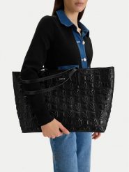 MEXX Torebka CEO-MEXX-L-014-09 Czarny. Czarne shopper bag Mexx, bez wzorów, z materiału, bez dodatków. Za 249.99 zł.