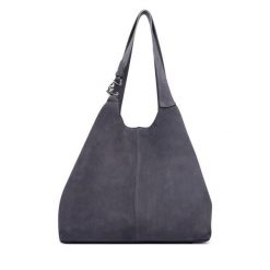 Torebka Coccinelle. Szare shopper bag Coccinelle, bez wzorów, bez dodatków. Za 1,399.00 zł.