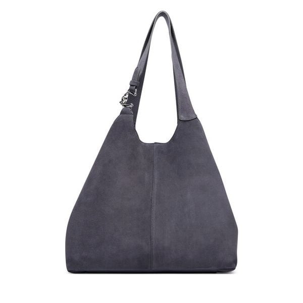 Torebka Coccinelle. Szare shopper bag Coccinelle, bez wzorów, bez dodatków. Za 1,399.00 zł.