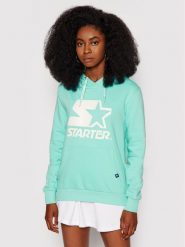 Starter Bluza SDG-001-BD Zielony Regular Fit. Zielone bluzy Starter, s, bez wzorów, z bawełny, bez kaptura. Za 69.99 zł.