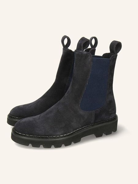 MELVIN & HAMILTON Skórzane sztyblety "Sally 186" w kolorze granatowym rozmiar: 40. Niebieskie buty sportowe lifestyle Melvin & Hamilton, bez wzorów, ze skóry, sportowe, bez zapięcia. Za 361.02 zł.